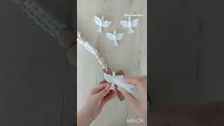 Macrame Decor shortsvideo macrame diy Macrame tutorial [upl. by Ainwat]