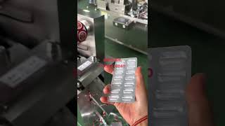 blister packing machine for capsule and tablet [upl. by Ynaitirb]