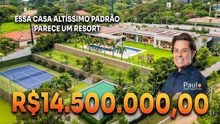 MANSÃO ESPETACULAR A VENDA EM INDAIATUBA  SP R1600000000 TÉRREA ALTÍSSIMO PADRÃO [upl. by Jak76]