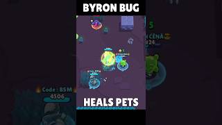 Byron BUG  HEALS EVERYTHING ☠️ brawlstars supercell gaming shorts [upl. by Savihc]