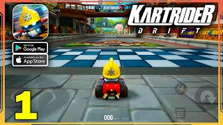 KartRider Drift Gameplay Walkthrough Android iOS  Part 1 [upl. by Anayad989]