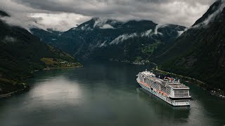 MSC Euribia  Norwegian fjords  Save the seas [upl. by Narcissus]