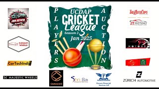 UCDAP CRICKET LEAGUE  SEASON  2  AUCTION  PUNE [upl. by Crocker365]