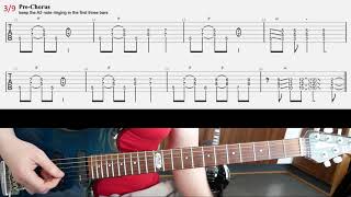 Judas Priest Hell Bent For Leather rhythm guitar lesson [upl. by Balbinder]