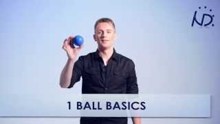 Juggling Tutorial  1 ball basics [upl. by Anamuj]