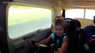 Caterina first Aerobatic Flight [upl. by Leiuqese]