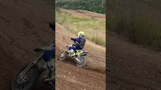 Mildenhall mx junior track motolife motocross 65cc dirtbike [upl. by Ahsac306]