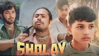 Sholay 1975 kitane Aadmi The Gabbar Singh Famous Dialogue  sholay movies  best scene amitabh [upl. by Connor]