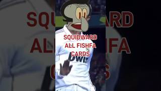 Squidward’s Fishfa card evolution 🤩 socceredits soccer squidward football spongebob fyp [upl. by Giffie404]