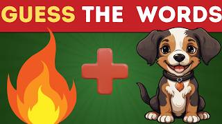 Guess the Word by emoji  Emoji Quiz Challenge 2024 [upl. by Ansaev]