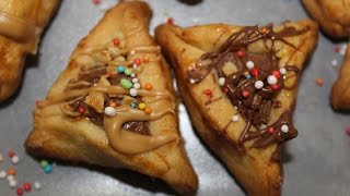 Recette facile sablés chocolat gâteau pourim hamantaschen recipe [upl. by Airrej]