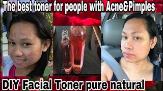 The Amazing Benefits of Rose water Toner On Our Skin and howtomakeitPaano Gumawa ng natural toner [upl. by Mmada921]