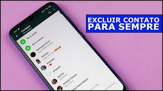 COMO EXCLUIR CONTATO DO WHATSAPP PARA SEMPRE DE FORMA SIMPLES E RÁPIDA [upl. by Ahseneuq490]