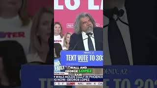 George Lopez’s Hilarious Take on Trump’s Wall Joke and Garbage comment by Biden trump biden [upl. by Naujal]