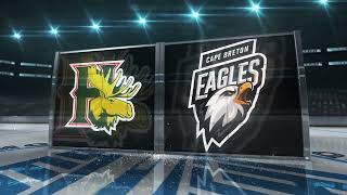 214 Halifax Mooseheads 0 Cape Breton Eagles 3  24 11 2023 [upl. by Alroy541]