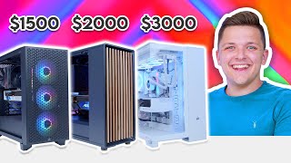 How Much SHOULD You Spend on a Gaming PC 1500 vs 2000 vs 3000 Build Comparison [upl. by Booth750]