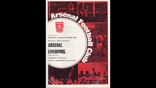 Highlights Arsenal  Liverpool 20 28 November 1970 [upl. by Nylanna]