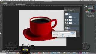 Como cambiar el color de una taza con photoshop [upl. by Dellora]