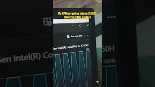 Windows underclocked my CPU after 24H2 update windows windows11 update cpu issue [upl. by Janie]