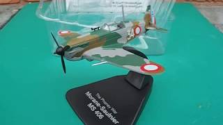 the phoney war ww2 morane saulnier ms 406 atlas editions model plane review [upl. by Goar]