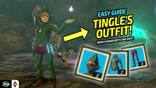 Tingles outfit location in Tears of the Kingdom EASY walkthrough [upl. by Hock515]