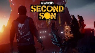 inFAMOUS Second Son  Defeat Enormous DUP Agent Using Only Smoke Expert DifficultyClean Run [upl. by Nilahs]