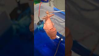 Dipping 3D Print in Copper Solution Electroplating Process3DPrintingCopperPlatingElectroplating [upl. by Crissie]