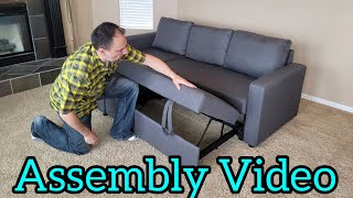 Bring In The Difference With Yaheetech Sectional Sofa Assembly Video [upl. by Meid]