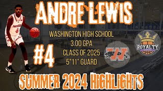 Andre Lewis 2024 Summer Highlights [upl. by Killie]