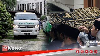 MGNews Jenazah Tun Daim Dibawa Meninggalkan Kediaman Untuk Disembahyang Di Masjid Wilayah [upl. by Nigen208]