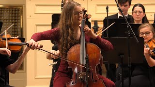 Antonín Dvořák Koncert pro violoncello a orchestr h moll op 104  Štěpánka Plocková [upl. by Horsey243]