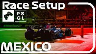 PSGL F1 23 MEXICO  Pole Lap  RACE Setup 💪 [upl. by Nonac]