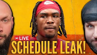 LIVE Chiefs 2024 Schedule REVEALED🚨 [upl. by Aciretehs868]