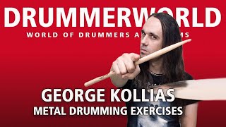 George Kollias DOUBLE BASS Treasures Of Nemesis georgekollias metaldrumming drummerworld [upl. by Ho]