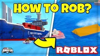 TUTORIAL How To Rob The CARGO SHIP In MAD CITY CHAPTER 2 Roblox Mad City [upl. by Deraj]