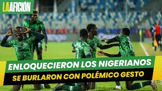 Nigeria elimina a Argentina en el Mundial Sub 20 y se burlan con polémico gesto [upl. by Latsyrhc]