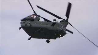 RAF Chinook Waddington Airshow 2011 Saturday [upl. by Toy]