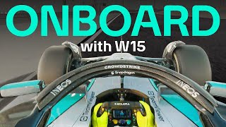 Ride Onboard with Lewis Hamilton and Our 2024 F1 Car [upl. by Yramanna]