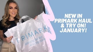 NEW IN PRIMARK HAUL JANUARY 2020 amp TRY ON LAUREN FAYE [upl. by Laurentium]