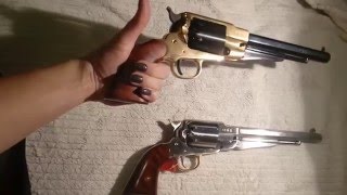 UBERTI VS PIETTA REMINGTON 1858 PORÓWNANIE RÓŻNICE [upl. by Demmahum554]