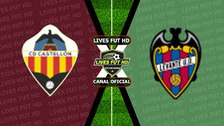 Castellón x Levante ao vivo LaLiga2 [upl. by Kcirdef]