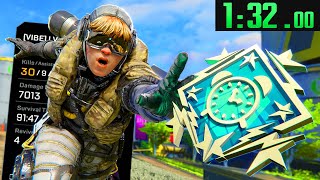 The Longest Game In Apex Legends History 30 Kills 7000 Damage [upl. by Dyanna]