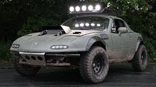 Building a Supercharged Offroad Miata in 6 Minutes [upl. by Nosretep]