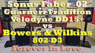 MyHiFi02 vs BampW 802 D3 Floor Standing Speakers  Forever In Love  Pls read description [upl. by Aener]