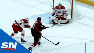 Brendan Perlini Rips Through Hurricanes And Rips Backhander Past Petr Mrazek [upl. by Blaseio]