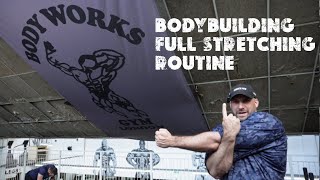 Stretching Routine Full Body Flexibility for Bodybuilding [upl. by Comethuauc719]