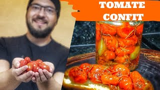 O MELHOR TOMATE CONFIT DO YOUTUBE  Chef Seleguini [upl. by Stringer]