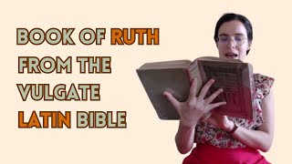 Latin Bible Audiobook  Ruth [upl. by Oika]