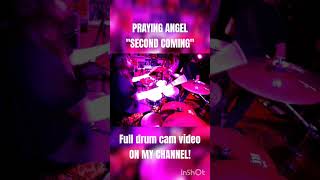 SECOND COMING Drum Cam drumcam metaldrummer drummer metal [upl. by Eiramit]