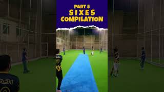 SIXES Compilation PART 5  cricket sixes indoorcricket sports [upl. by Yecaw212]